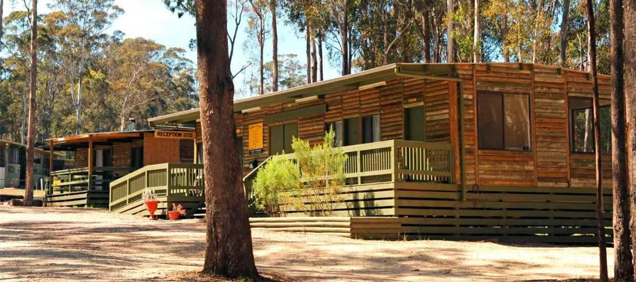 Lakes Entrance Log Cabins Eksteriør bilde